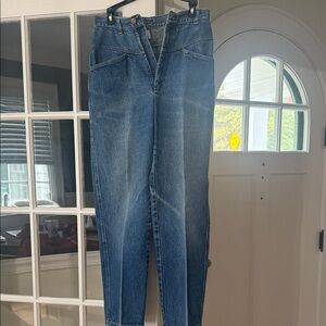 Vintage Classic Blue Denim Jeans-vintage